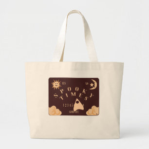 Bolsa Tote Grande Víblias de Halloween, Conselho de Espírito do Spoo