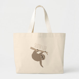 Bolsa Tote Grande Vida da preguiça