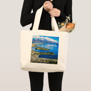 Bolsa Tote Grande View on Queenstown from Bob's Peak, New Zealand