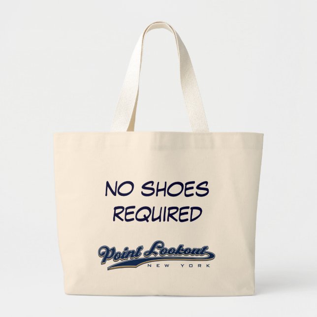Bolsa Tote Grande Vigia do ponto, sacola de NY 11569 Jimbo (Frente)
