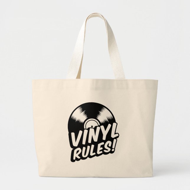 Bolsa Tote Grande vinil (Frente)