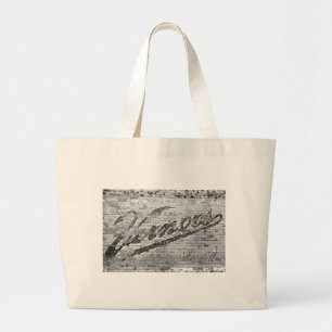 Bolsa Tote Grande Vintage Ann Arbor Michigan da parede de Vernors