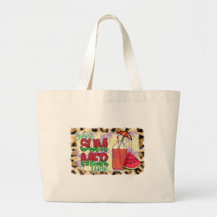 Bolsa Tote Grande Vintage Sweet Summer Time Praia Férias