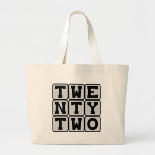 Bolsa Tote Grande Vinte e Dois, Número 22