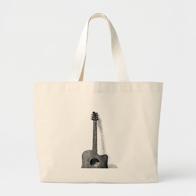 Bolsa Tote Grande Violão Clássico (Frente)
