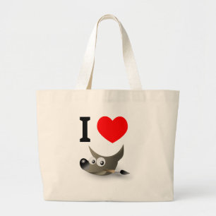 Bolsa Tote Grande Você ama o GIMP? Mostre-o!