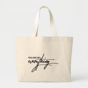 Bolsa Tote Grande Você é meu presente do Dia dos Namorados