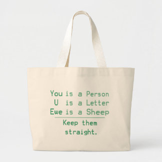 BOLSA TOTE GRANDE VOCÊ ESTÁ
