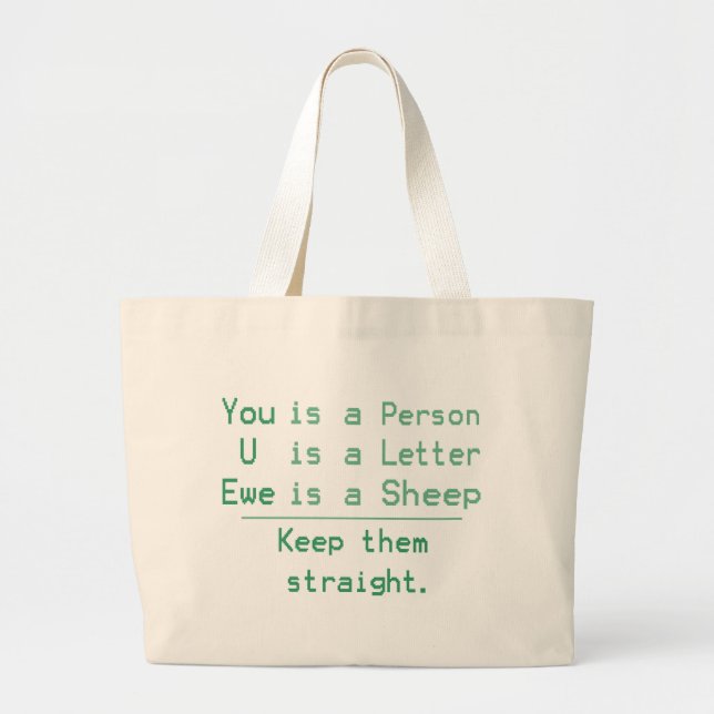 BOLSA TOTE GRANDE VOCÊ ESTÁ (Frente)