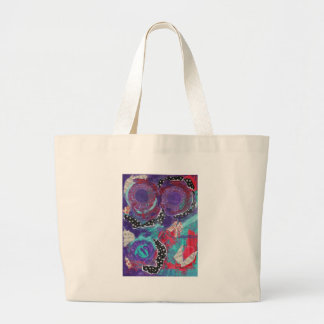 Bolsa Tote Grande Você sente a música? Uma pintura da arte dos meios