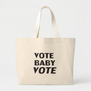 Bolsa Tote Grande votação de bebê - canvas tosmala
