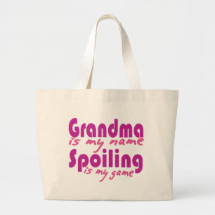 Bolsa Tote Grande Vovó é meu nome