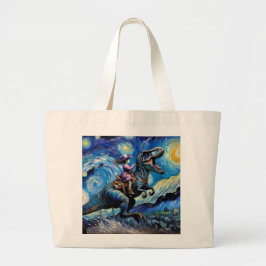 Bolsa Tote Grande Voyage - Dino Ride Tote Bag