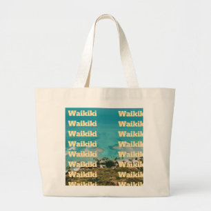 Bolsa Tote Grande Waikiki, Honolulu, Oahu, Havaí