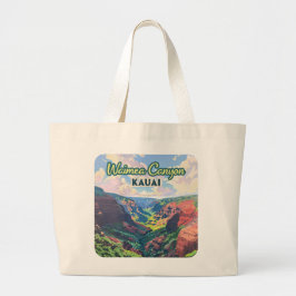 Bolsa Tote Grande Waimea Canyon Kauai Hawaii - Retroativo