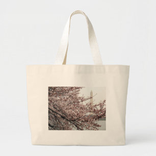 Bolsa Tote Grande Washington DC da flor de cerejeira