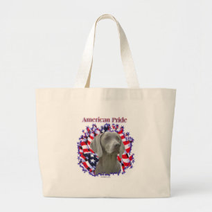 Bolsa Tote Grande Weimeraner Pride