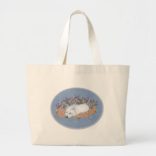 Bolsa Tote Grande West Highland White Terrier Reponha