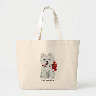 Bolsa Tote Grande Westies obtido?