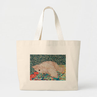 Bolsa Tote Grande Wheaten Terrier Bedtime