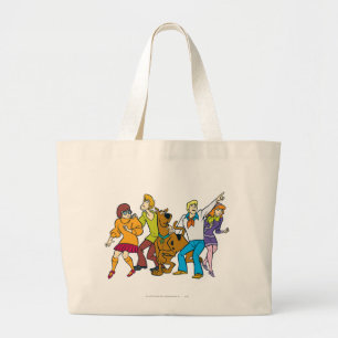 Bolsa Tote Grande Whole Gang 13 Mystery Inc