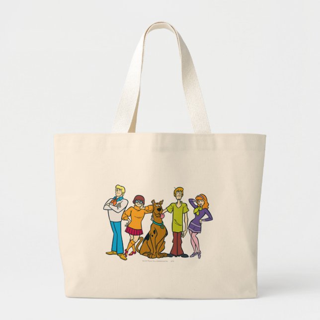 Bolsa Tote Grande Whole Gang 14 Mystery Inc (Frente)