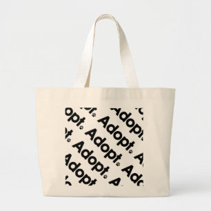 Bolsa Tote Grande WHS adotam o logotipo