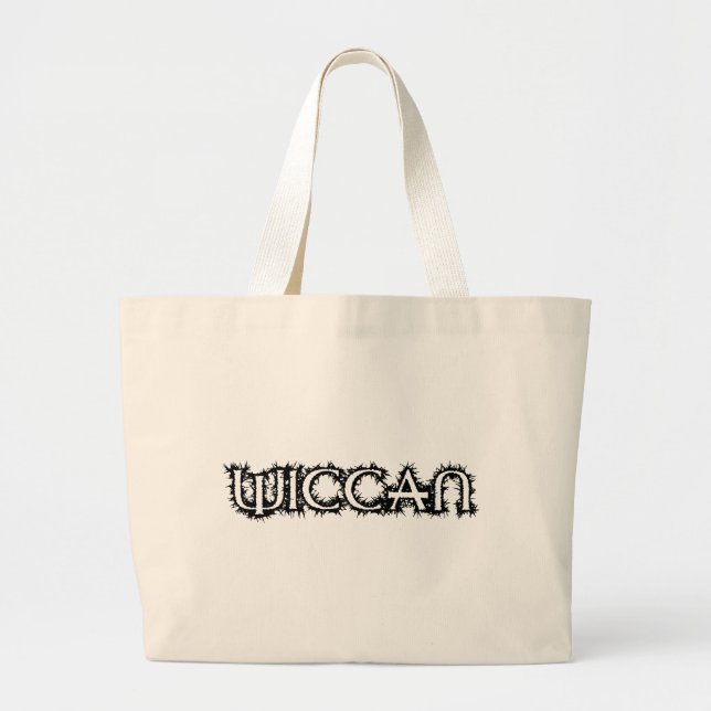Bolsa Tote Grande Wiccan (Frente)