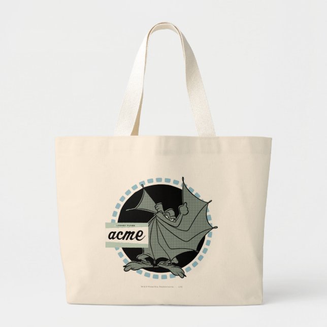 Bolsa Tote Grande Wile E Coyote Acme Products 5 (Frente)