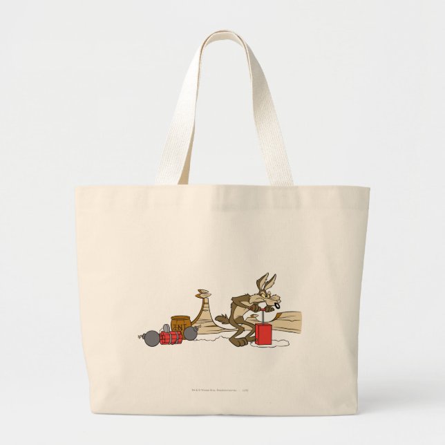 BOLSA TOTE GRANDE WILE E. COYOTE™ ACME TNT (Frente)