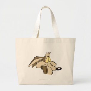 Bolsa Tote Grande Wile E. Dúvida Impendente do Coyote