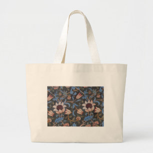 Bolsa Tote Grande William Morris Evenlode Textile Floral Art