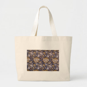 Bolsa Tote Grande William Morris Wey Floral Wallpaper Design