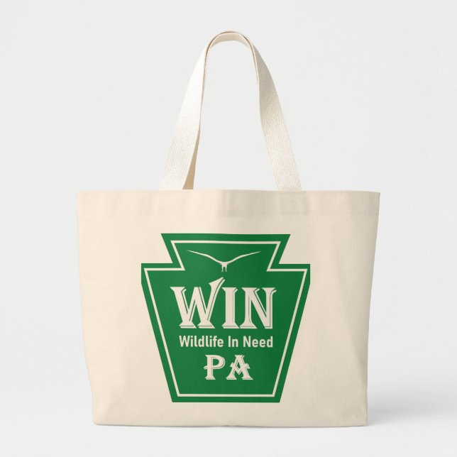 Bolsa Tote Grande WIN Logo Jumbo Tote (Frente)