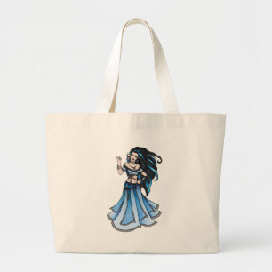 Bolsa Tote Grande Winter Belly Dancer