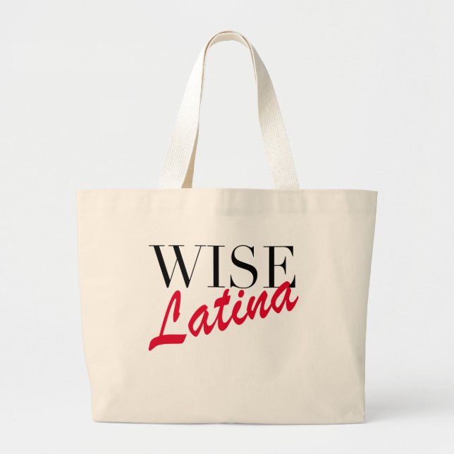 Bolsa Tote Grande Wise Latina (Frente)