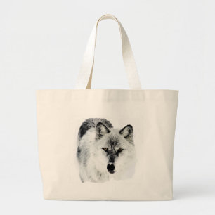 Bolsa Tote Grande Wolf Eyes