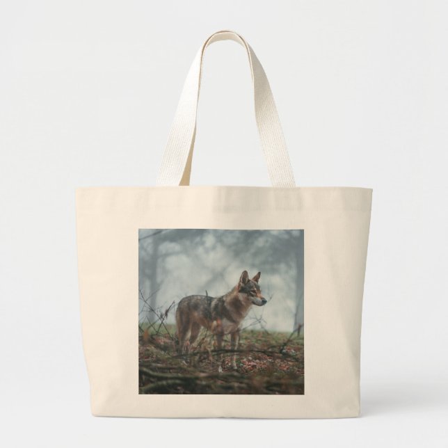 Bolsa Tote Grande Wolfdog (Frente)