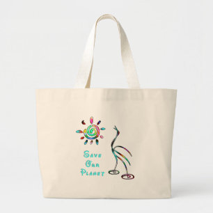 Bolsa Tote Grande xSave nosso planeta