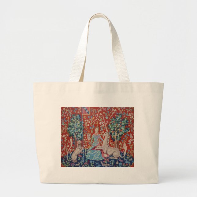 Bolsa Tote Grande XX- senhora e o design da arte da tapeçaria do (Frente)