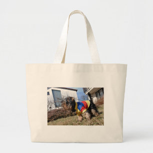 Bolsa Tote Grande Yorkshire Terrier Dog