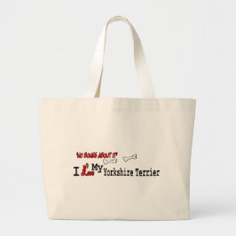Bolsa Tote Grande Yorkshire Terrier Gifts