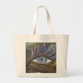 Bolsa Tote Grande Your Eye Is The Mirror Of Your Soul