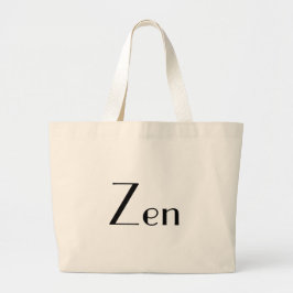 Bolsa Tote Grande Zen Jumbo Tote Bag