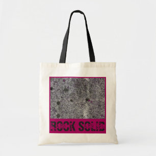 Bolsa Tote Granito rocha sólida com detalhes cor-de-rosa
