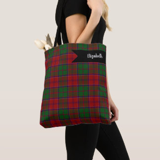 Bolsa Tote Grant Clan Tartan Xadrez escocesa
