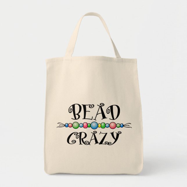 Bolsa Tote Grânulo louco (Frente)