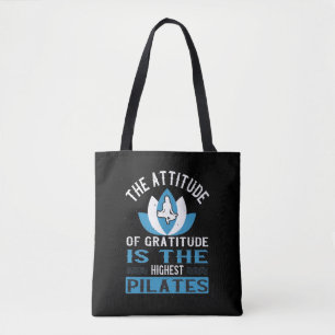 Bolsa Tote Gratidão É O Pilates Mais Elevado