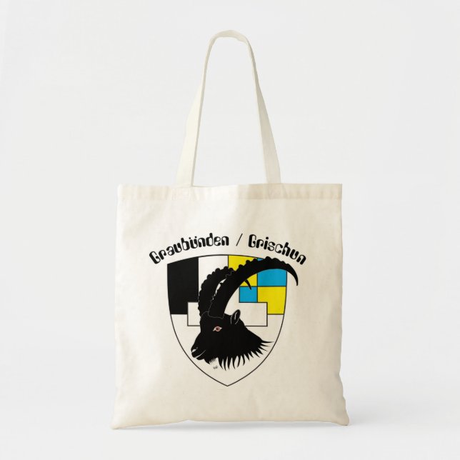 Bolsa Tote Graubünden Schweiz Tasche (Frente)