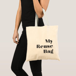 Bolsa Tote Gray and Black Single Object